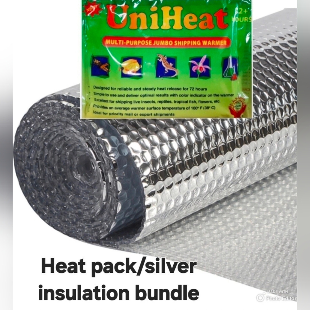 UniHeat Heat Pack and Silver Insulation Bundle